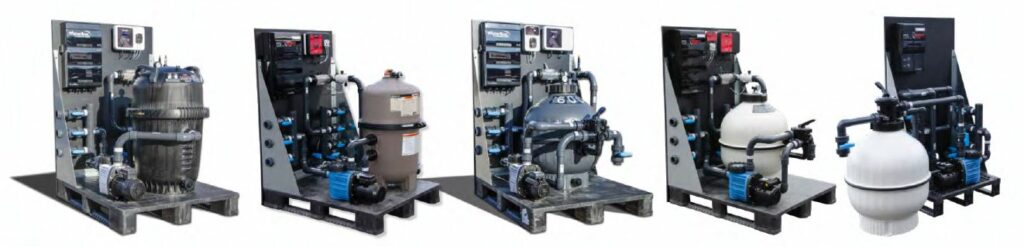 exemple de locaux techniques piscine sur palettes